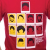 Bild von COPA Football - Belgium's Famous Haircuts T-Shirt - Rot