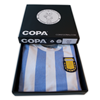 Bild von COPA - Argentinien Retro Baby Trikot - Weiss/ Blau