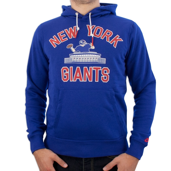 Bild von Nike Sportswear - New York Giants Rewind Hoodie - Rush Blue/ Gym Red