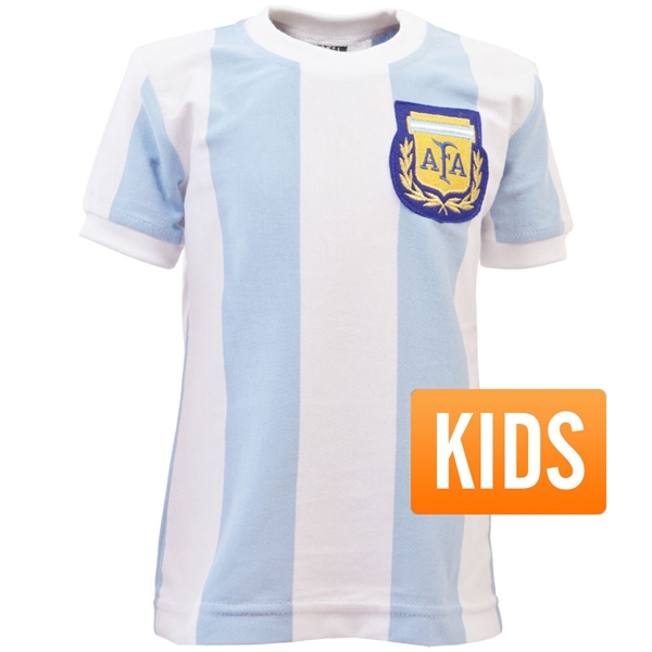 Bild von Argentinien Retro Fußball Trikot WM 1986 - Kids