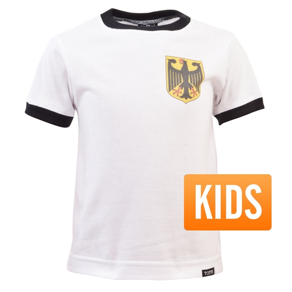 Bild von TOFFS -  West-Deutschland Retro Ringer T-Shirt Kids - Weiss