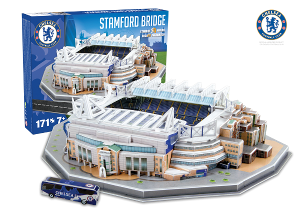 Bild von Chelsea Stamford Bridge Stadion - 3D Puzzle