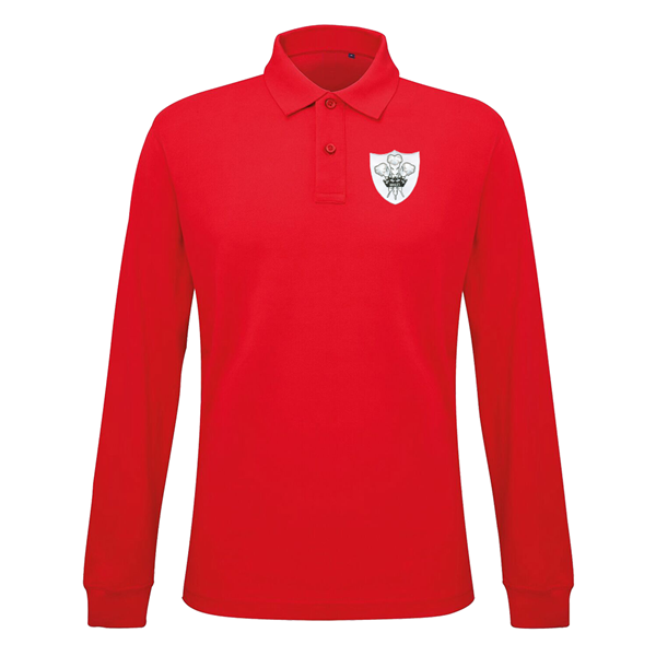 Bild von Rugby Vintage - Wales Retro Rugby Trikot - Rot