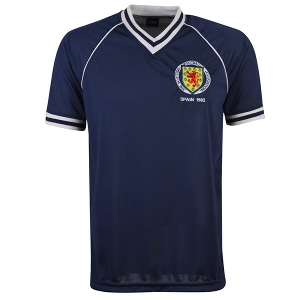 Bild von Schottland Retro Fußball Trikot WM 1982