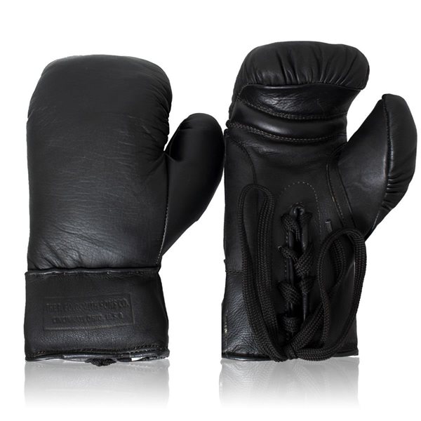 Retro Boxing Gloves 1930's - Black