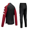 Robey - Performance Half-Zip Training Suit - Zwart/ Rood