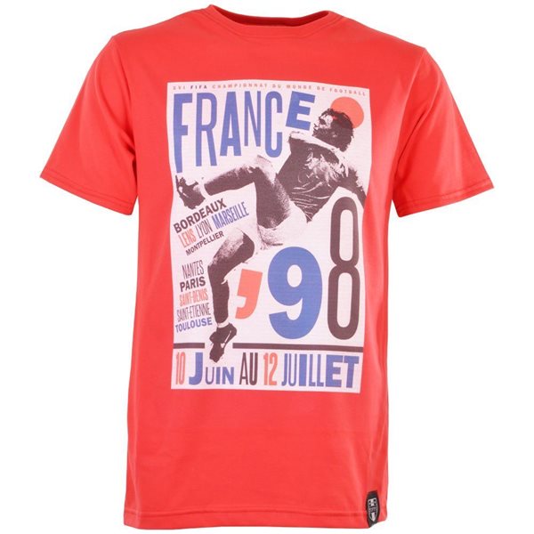 TOFFS Pennarello - France World Cup 1998 T-Shirt - Red
