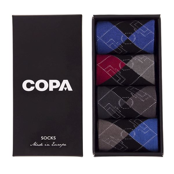 COPA Football - Argyle Football Pitch Casual Socks Box Set