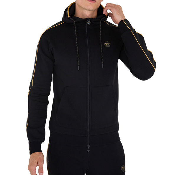 Cruyff - Rodriguez Hooded Track Jacket - Black