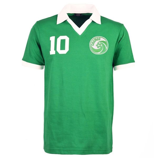 New York Cosmos Retro Football Shirt + Pele 10