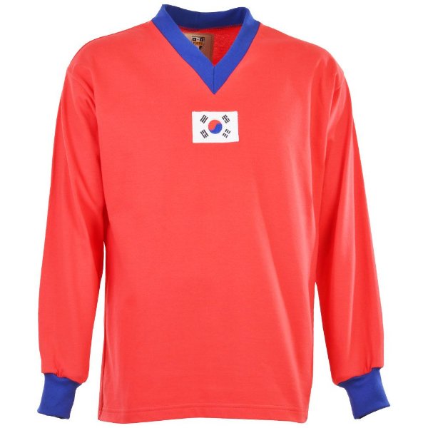 Bild von Südkorea Retro Fußball Trikot Jahre 1950