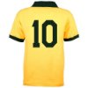 Brazil Retro Football Shirt WC 1958 + Number 10 (Pelé)