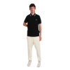 Fred Perry - Twin Tipped Polo Shirt - Black/ White/ Sky