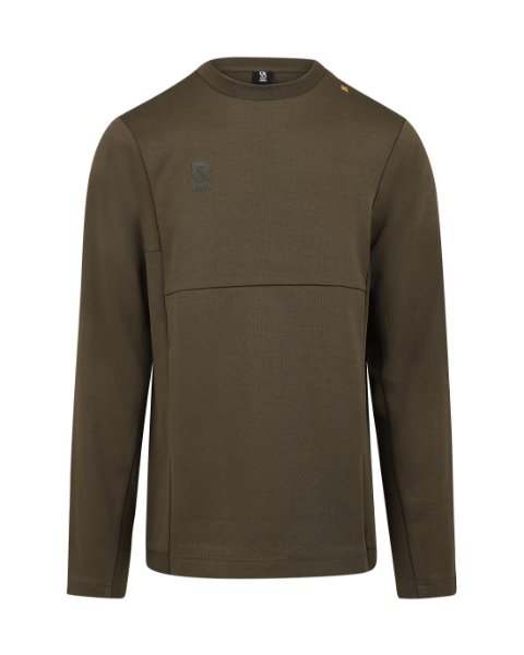 Robey - Off Pitch Cotton Sweater - Olive Green