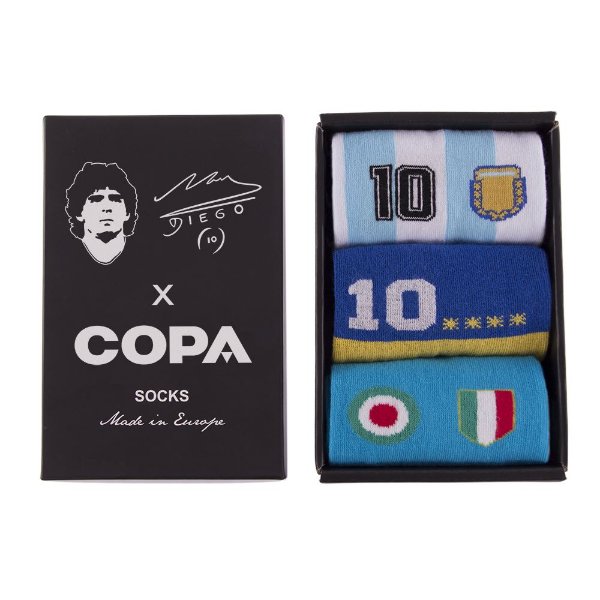 Maradona X COPA Nummer 10 Casual Sokken Box Set