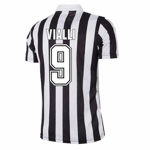 Juventus FC Coppa UEFA Retro Shirt 1992-1993 + Vialli 9