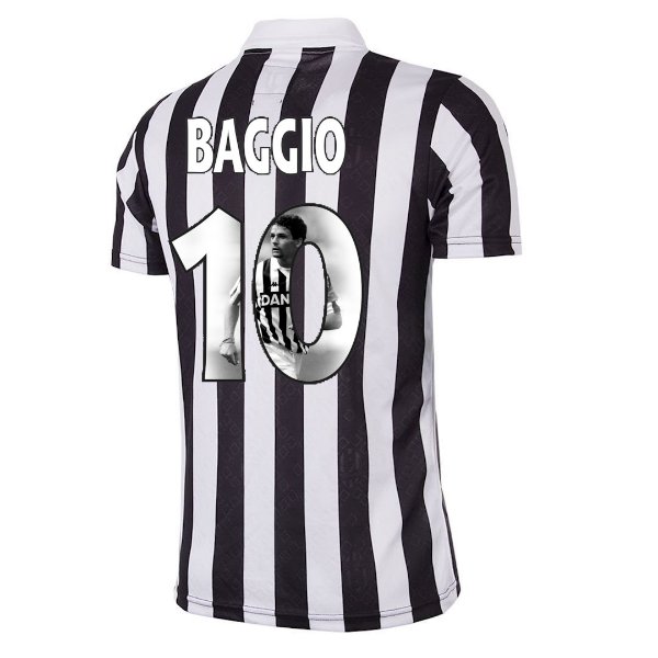 Juventus Retro Shirt 1992-1993 + Baggio 10