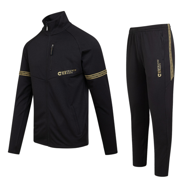 Cruyff Sports - Minnow Track Suit - Black/ Gold