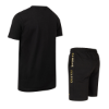 Cruyff Sports - Booster T-Shirt & Short Set - Zwart/ Goud