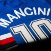 Sampdoria Retro Football Shirt 1991-1992 + Mancini 10