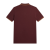 Fred Perry - Twin Tipped Poloshirt - Oxblood/ Shaded Stone