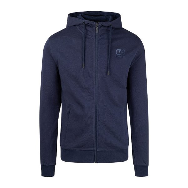 Cruyff Sports - Hernandez FZ Hooded Sweater - Navy
