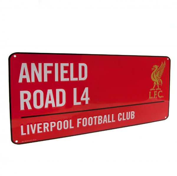 Liverpool FC Street Sign