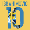 FC Eleven - Blågult Ibrahimovic T-Shirt - Yellow