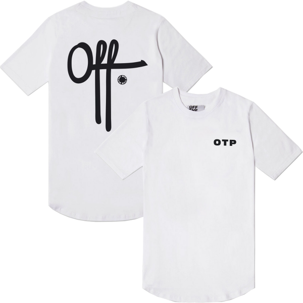 Bild von Off The Pitch - Full Stop T-Shirt - Weiss
