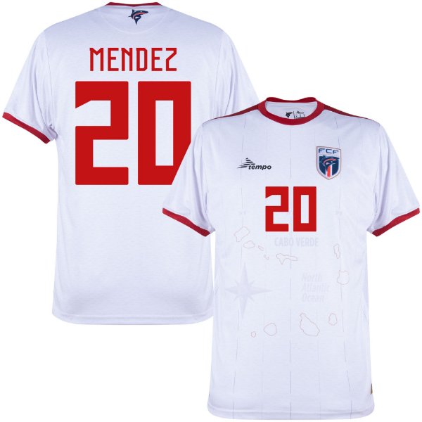 Bild von Tempo Sport - Kap Verde Auswärtstrikot 2024-2025 + Mendez 20