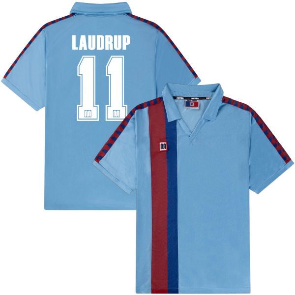 Bild von Meyba - Barcelona Retro Auswartstrikot 1988-1989 + Laudrup 11