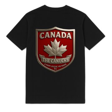 FC Eleven Canada The Canucks T-Shirt - Black FC Eleven Canada The Canucks T-Shirt - Black