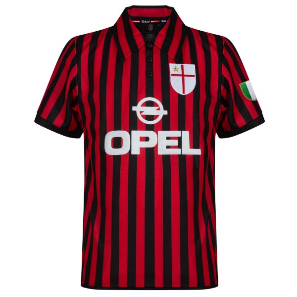 AC Milan Centenary Retro Football Shirt 2000
