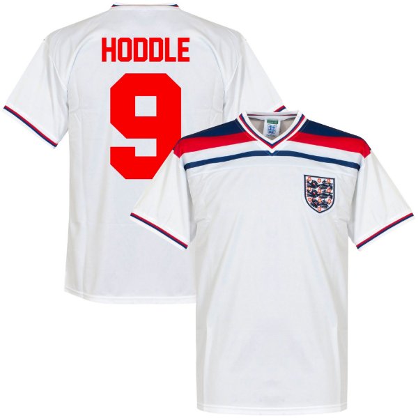 Engeland Retro Voetbalshirt WK 1982 + Hoddle 9