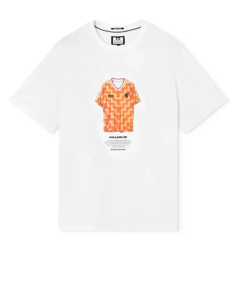Weekend Offender - Gullit Graphic T-Shirt - Wit